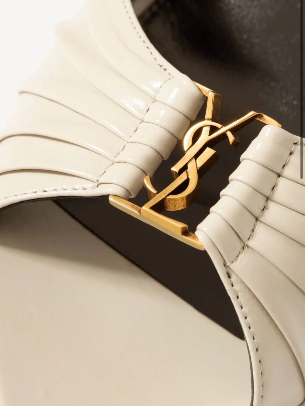 Saint Laurent slip cream